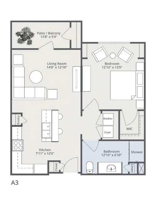 Atlas Point at Prestonwood Floorplan 3