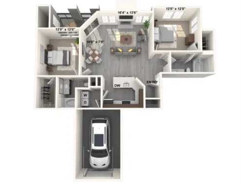 Avalon Addison floor plan 1