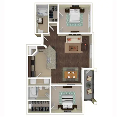 Avalon Frisco at Main FloorPlan 4