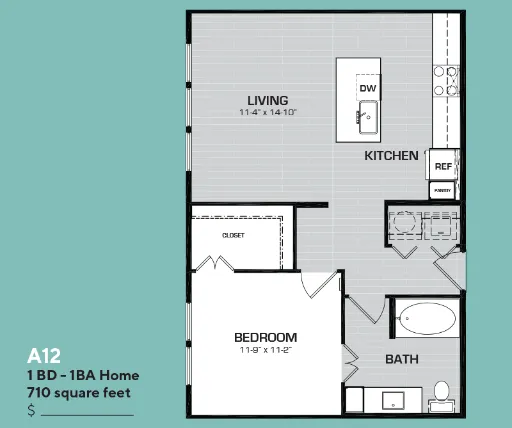 Bent Tree Lofts Floorplan 4