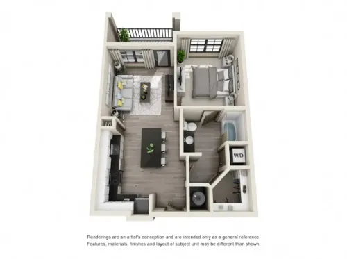 Bexley Round Rock floor plan 1