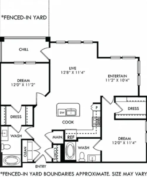 Bexley Round Rock floor plan 6