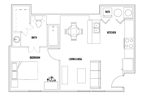 Bishop Square floor plan 1