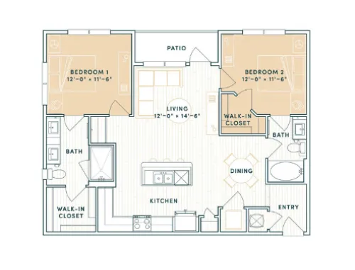 Brio floor plan 3