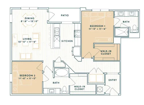 Brio floor plan 5