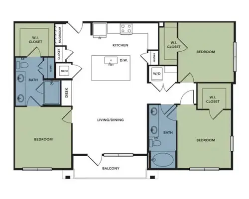 Broadstone Bryson Leander FloorPlan 030