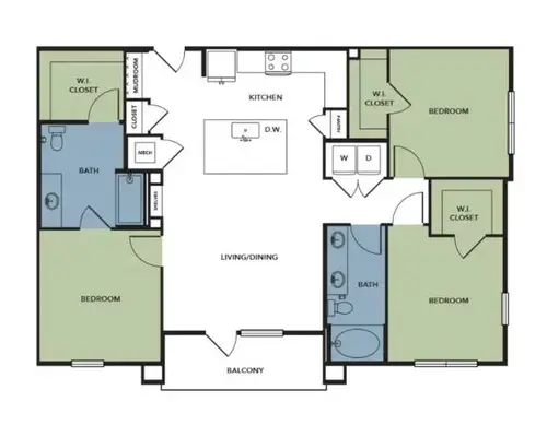 Broadstone Bryson Leander FloorPlan 031