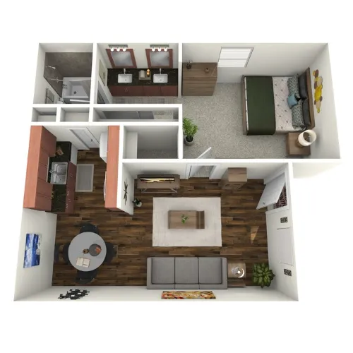 Brushy creek village floorplan 1