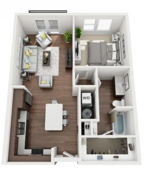 Burnet flats floorplan 2