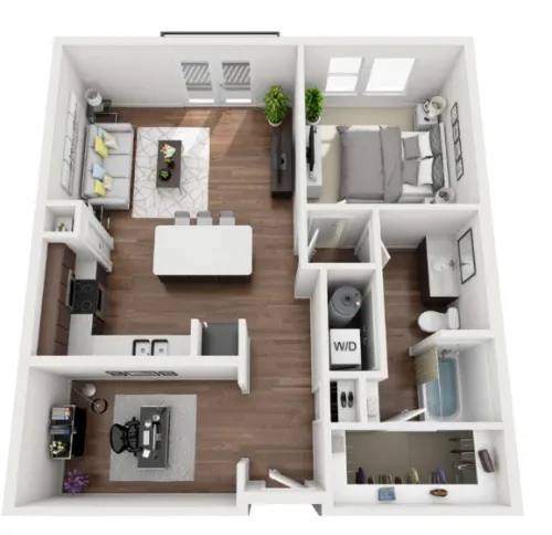 Burnet flats floorplan 3