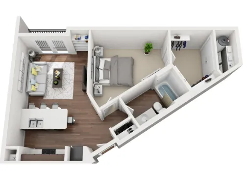 Burnet flats floorplan 6