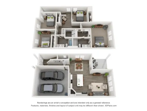 Caso university heights floorplan 4