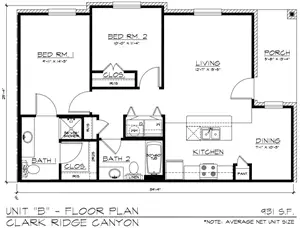 Clark Ridge Canyon Dallas FloorPlan 01