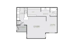 Communities at Bent Tree Addison Apartment Floor Plan