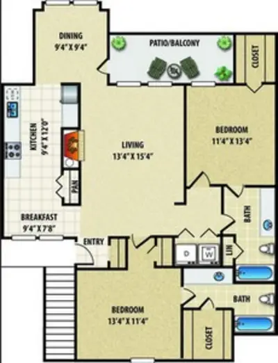 Communities at Bent Tree FloorPlan 010