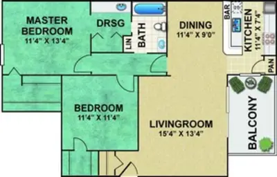 Communities at Bent Tree FloorPlan 07