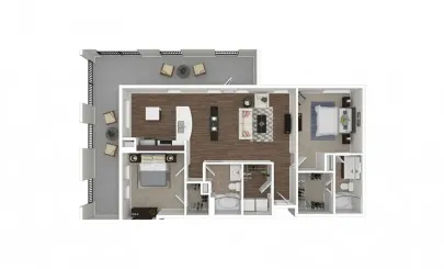 Cortland Galleria Farmers Branch Floorplan 10