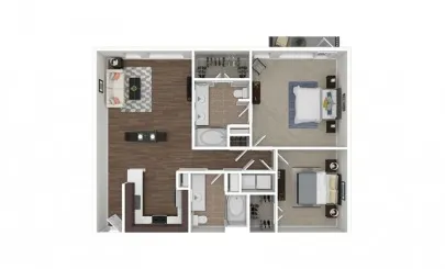 Cortland Galleria Farmers Branch Floorplan 6