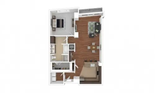 Cortland on McKinney Dallas FloorPlan 002