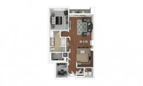 Cortland on McKinney Dallas FloorPlan 003