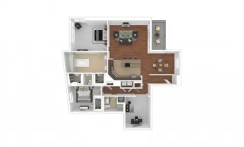 Cortland on McKinney Dallas FloorPlan 009