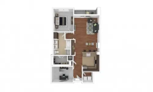 Cortland on McKinney Dallas FloorPlan 012