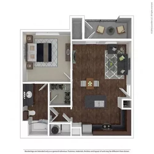 Creed Canyon Apartments Sherman Floorplan 2