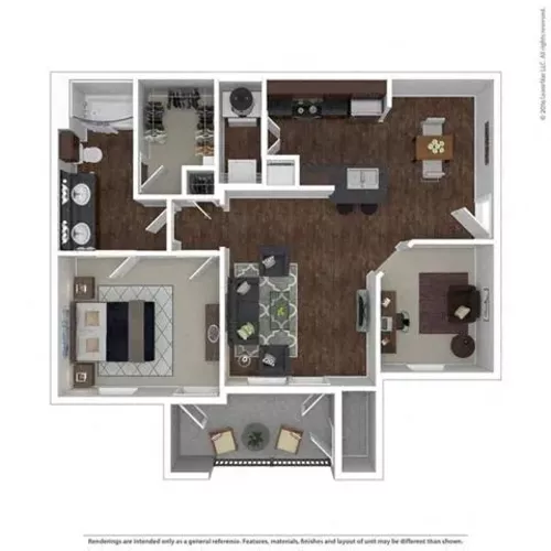 Creed Canyon Apartments Sherman Floorplan 4