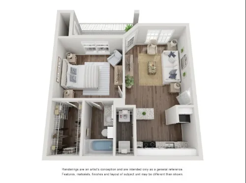 Creekside 121 Carrollton floorplan 1