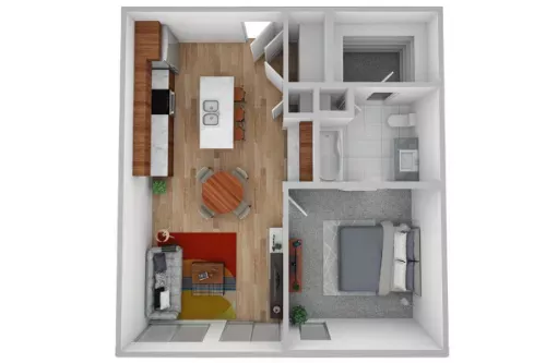 Cypress Lofts Sherman Floorplan 2