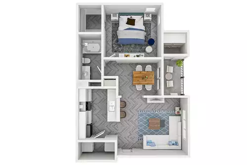 Dane Park North Garland Floorplan 1