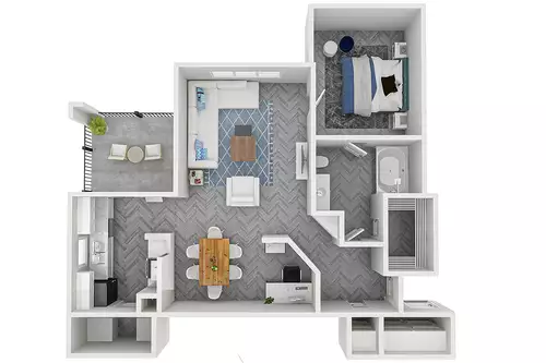 Dane Park North Garland Floorplan 4