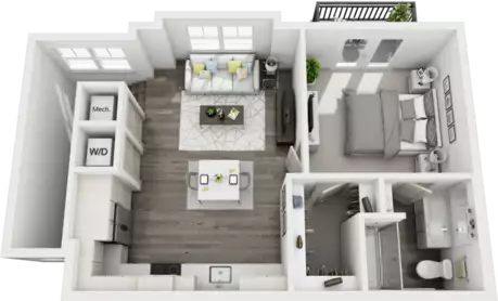 Domain at The One Forty Floorplan 1