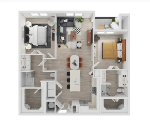 Domain at the Gate floor plan 1