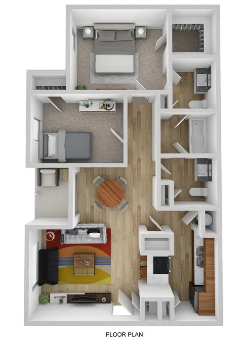 Dove Hollow Apartments FloorPlan 02