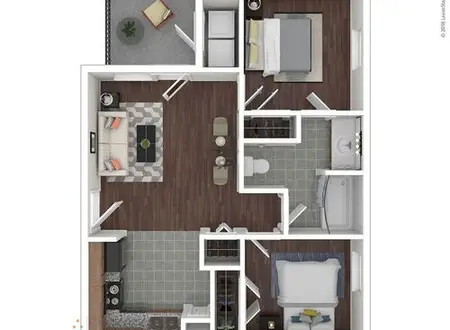 Easton Apartments San Antonio FloorPlan 3