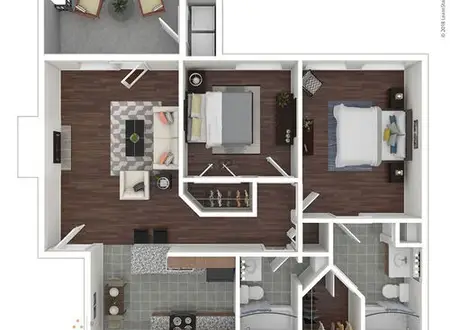 Easton Apartments San Antonio FloorPlan 4