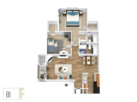 Fieldcrest Apartments Carrollton FloorPlan 3