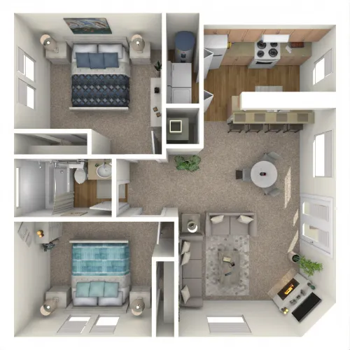 FoxFire floor plan 1