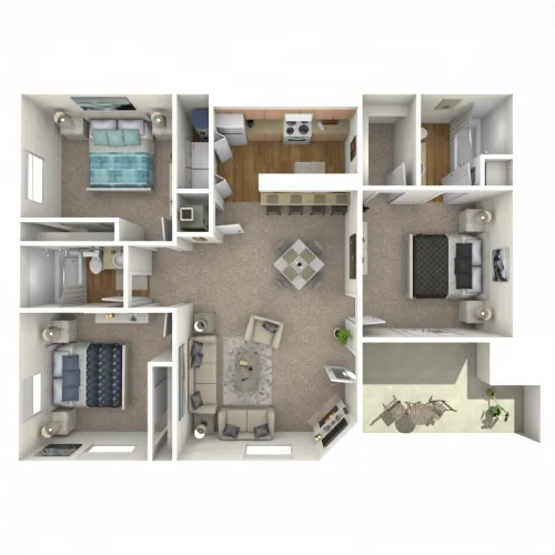 FoxFire floor plan 3