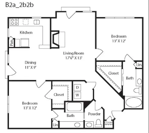 Gables Mirabella floor plan 3