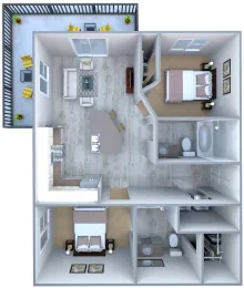 Gateway Pines Forney Floorplan 6