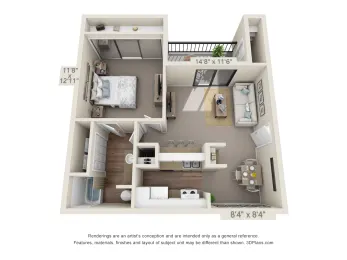 Gateway Place Floorplan 1