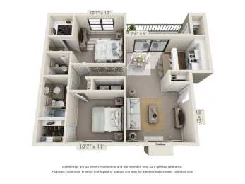 Gateway Place Floorplan 3