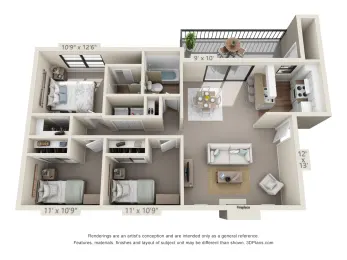 Gateway Place Floorplan 4