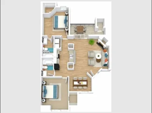 Greentree carrollton floorplan 6