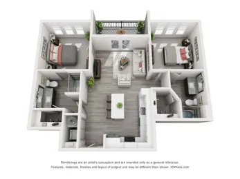 Harmony Luxury Apartments Floorplan 7