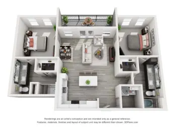 Harmony Luxury Apartments Floorplan 9