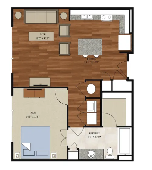 Haus 2828 floor plan 2