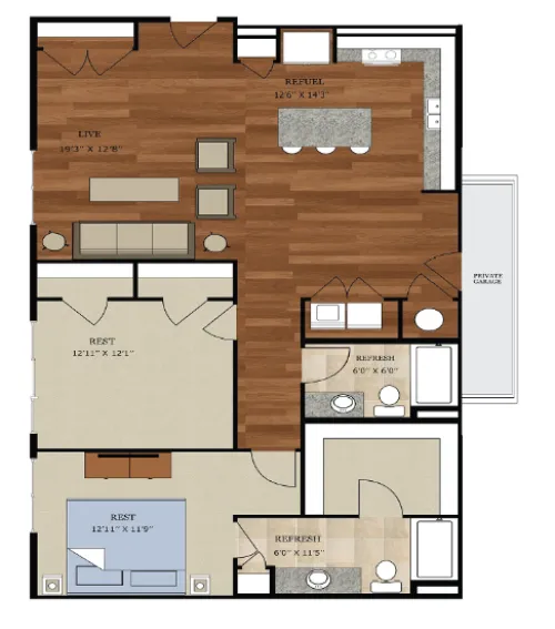 Haus 2828 floor plan 5